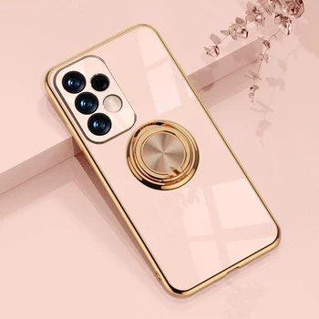 Magnet Silikoonist Case For Samsung Galaxy A34 A33 A53 A54 A24 A14 5G A52 A72 S10 Pluss S20 S21 FE S22 S23 Ultra Kate Ringi Omanik