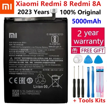 100% Uued XiaoMi Originaal Akut 5000mAh BN51 Jaoks Xiaomi Redmi 8 Redmi 8A Redmi8 Autentne Telefoni Aku +Tööriistad