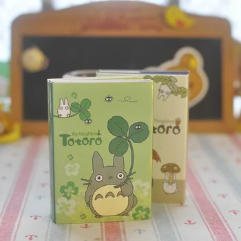 Kawaii Minu Naaber Totoro Jaapani Anime Memo Pad Märkmete Teha Nimekirja Planeerija Kleebis Armas Kirjatarvete Koolitarbed