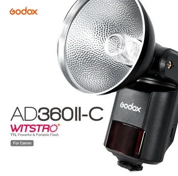 Godox Witstro AD360II-C TTL 360W GN80 Võimas Speedlite Välgu Valgust Canon 5DSR 1DX II 1D 5DII 5DIII 50D Koos PB960 Aku