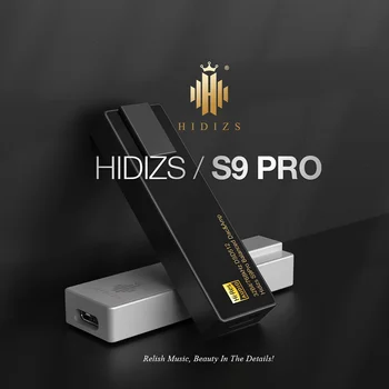 Hidizs S9 PRO ES9038Q2M Tasakaalustatud Mini USB DAC AMP Kõrvaklappide Võimendi DSD512 PCM 768kHz 2.5/3.5 mm Väljund 200Mw