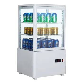 uute tulijate külma countertop jahuti klaas kaubanduslikku fefrigerated presentatsioon supermarket