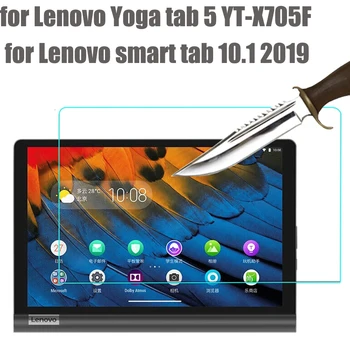 Karastatud Klaasist Flim screen protector Lenovo jooga tab 5 2019 10.1 Lenovo smart tab YT-X705f Tahvelarvuti Ekraani Kaitsekile Valvur