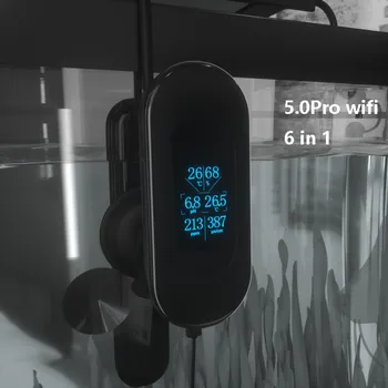UUS iBowl WIFI 5.0 Pro 6 1 Detektor Akvaariumi Digitaalne näidik Vee Kvaliteedi kontrollimiseks PH/TDS/EÜ temperatuur niiskus