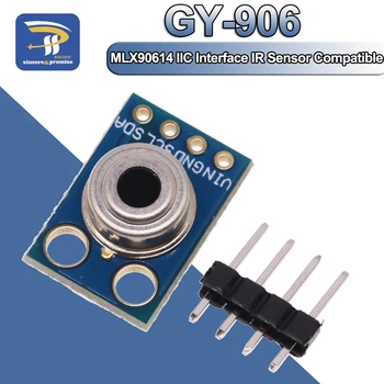 GY-906 MLX90614ESF Uus MLX90614 Kontaktivaba Temperatuuri Anduri Moodul Arduino IIC Liides, infrapuna Anduriga Ühilduv