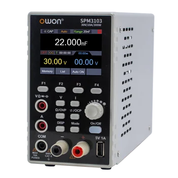 OWON SPM Programmeeritav DC Toide 150W/300W 60V/10A 60V/5A 10mV/1mA Resolutsioon Digital Voltage Regulator Lüliti