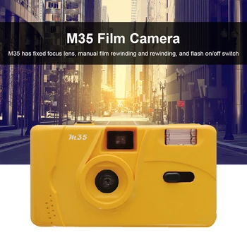 Näiteks Kodak Film 35mm Kaamera M35 Retro Kaamera Mitte-Kasutatav Film Masin Flash Funktsioon Käsitsi Korduvkasutatavad Koos Kodak Film