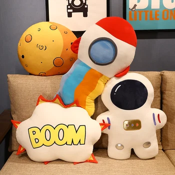 Loominguline Täidisega Padi Space Astronaut Palus Mänguasjad Naljakas Simulatsiooni Pomm Mars Lennunduse Padi Lastele Poisid Sünnipäeva Kingitus