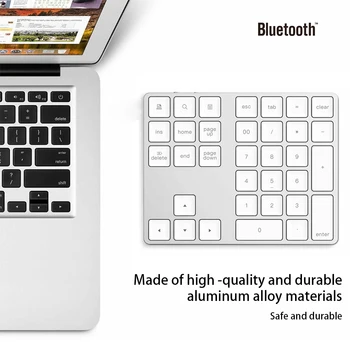 Juhtmeta Klaviatuuri ja USB-Digitaalne Sisend Reisi Sulam, Väike Vastuvõtja Sile Tasku Klaviatuur Kodus Arvuti Tablett Black pro versioon