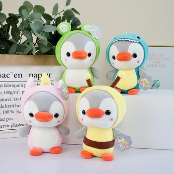 Mõõtmed on 23cm Kawaii -, Plüüš-Mänguasi Pingviin Pehme Täidisega Loomade Cartoon Plushies Nukk s Laste jaoks Tüdrukud, Lapsed Poisid Sünnipäeva jõulukinke