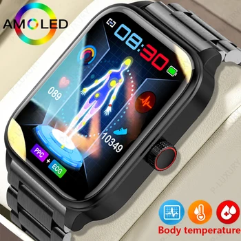 2023 Veresuhkru Smart Watch Mehed NFC EKG+PPG Südame Löögisageduse, vererõhu -, Tervise-Kellad, Sport Veekindel Smartwatch Android