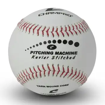 CHAMPRO Kevlar Õmmeldud Baseballs jaoks Pitching Masinad/Löömist Harjutada, 12 Pack