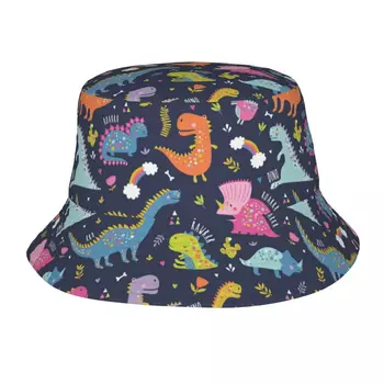 Dinosaurused Müts Mood Päike Kork Väljas Kalamees Müts Naistele ja Meestele Teismelised Beach Mütsid Püük Kork