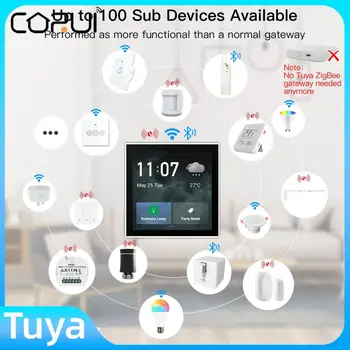 CORUI Tuya Wifi Smart Home Multi-funktsionaalne Puutetundlik juhtpaneel 4-tollise seina Kesk-Controllr Intelligentne Stseene