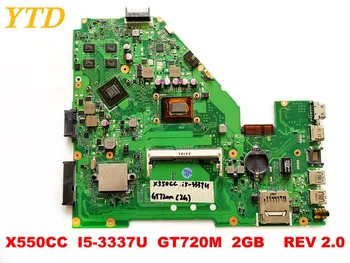 Algne ASUS X550CC sülearvuti emaplaadi X550CC I5-3337U GT720M 2GB REV 2.0 testitud hea tasuta shipping
