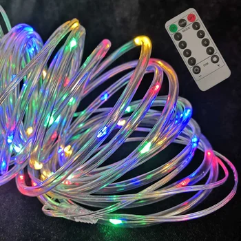 50/100 Led USB-Veekindel Vanik Toru Trossi String Tuled RGB Remote Control Lamp Outdoor Jõulud Valgustus Aias Dekoratiivne