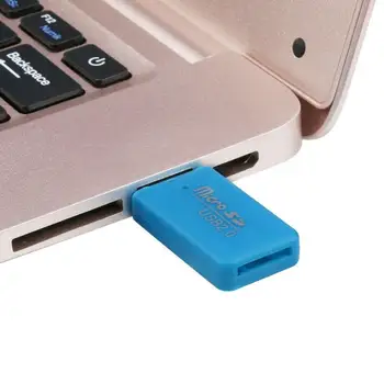 Kõrge Qunity Support USB 2.0 Mälukaardi Lugeja, Suure Kiirusega Micro SD TF Adapter