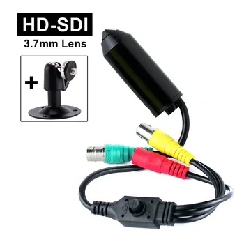 Full HD 1080P HD-SDI Mini Kaamera 2MP 3.7 mm Pinhole Objektiiv Koos OSD Kaabel Mini SDI Kaamera